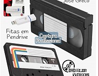 Transformamos suas fitas e discos em digital