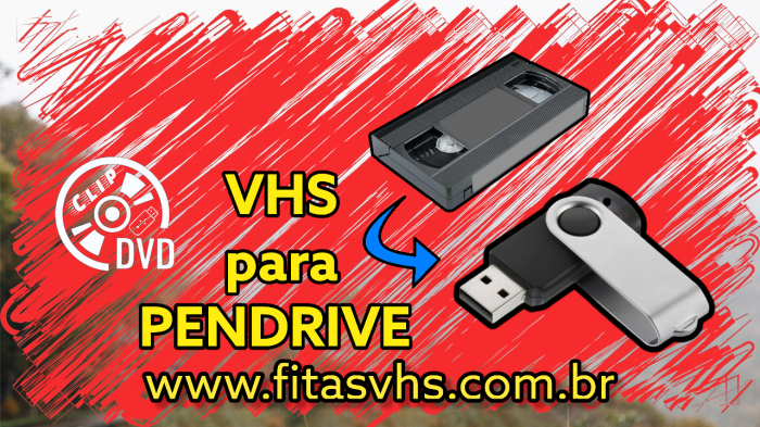 Vhs para Pen-drive - Gravação na hora